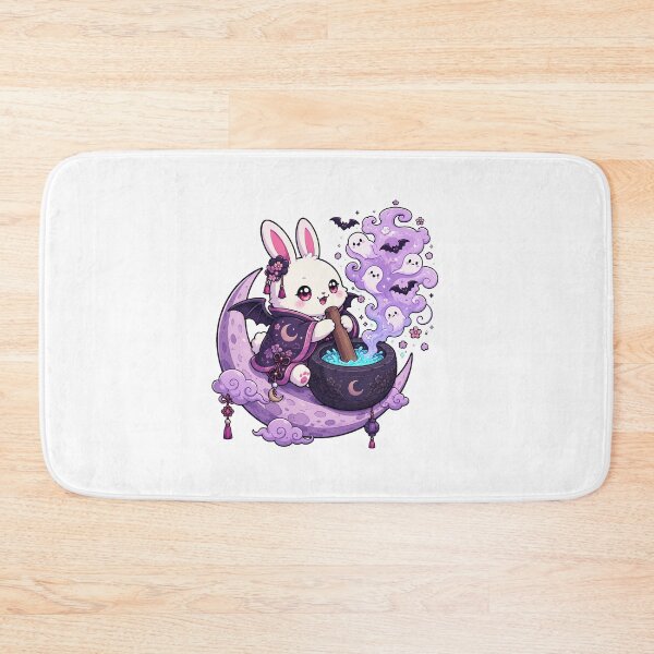 Item preview, Pastel Goth Witchy Bunny Cauldron Moon Magic designed and sold by chattsuede.