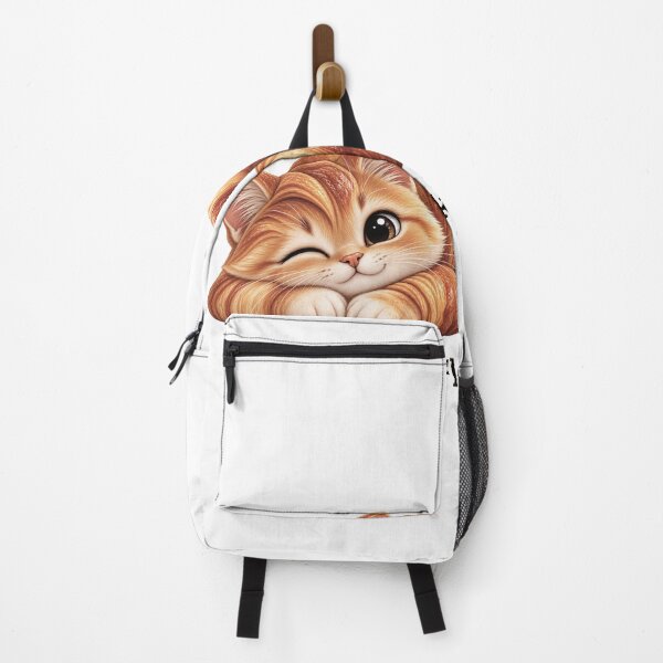 Item preview, Cute Cat Croissant – Fluffy & Flaky designed and sold by Butterfly  Effect.