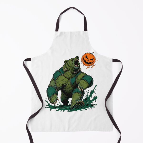 Item preview, Frankenstein Monster Grizzly Bear Spooky Halloween Horror designed and sold by chattsuede.