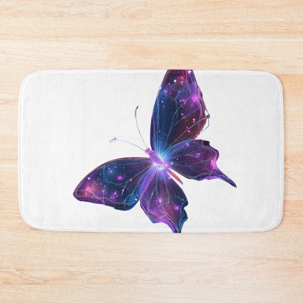 Item preview, Galaxy Cosmic Butterfly Purple Neon  designed and sold by LC&LCPlatform.