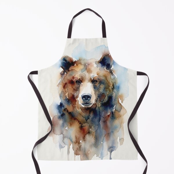 Item preview, Bear Watercolor, Frontal Gaze designed and sold by caracatita75.