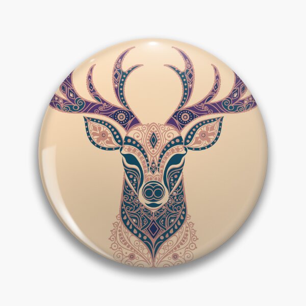 Item preview, Ornamental Stag Mandala Boho Design designed and sold by Paolo-Bandal.