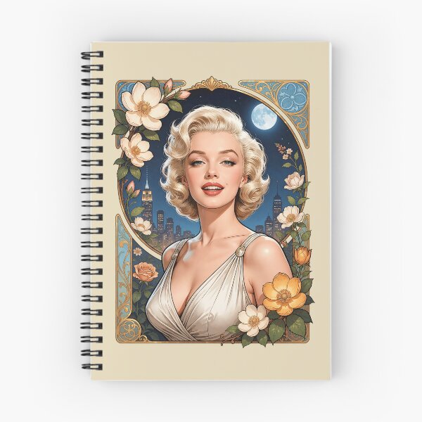 Item preview, Art Nouveau Marilyn Monroe Vintage Hollywood Icon designed and sold by BorgSpareParts.