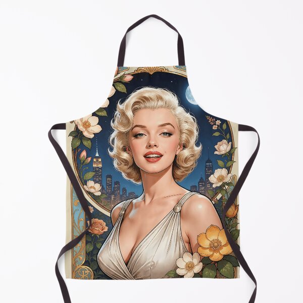 Item preview, Art Nouveau Marilyn Monroe Vintage Hollywood Icon designed and sold by BorgSpareParts.