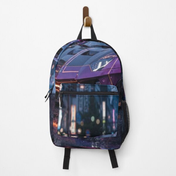 Item preview, Cyberpunk Pink Aventador - Neo Tokyo Night Rider designed and sold by JMAVILA ART.