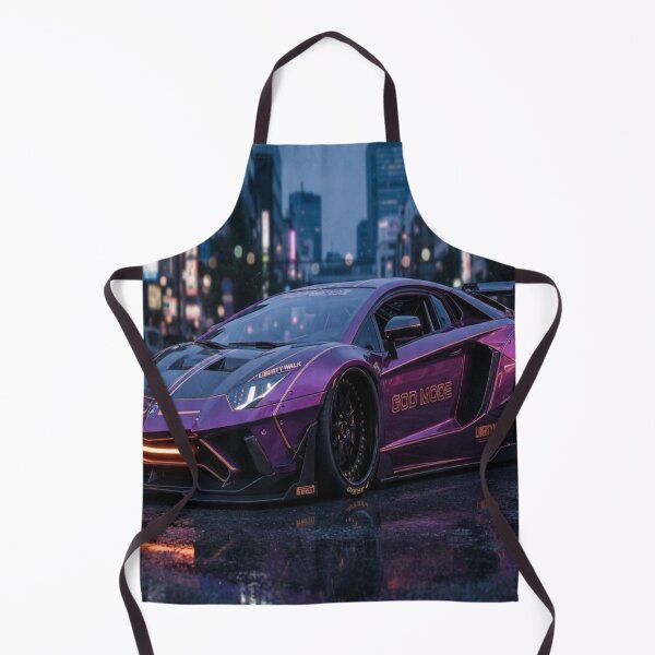 Item preview, Cyberpunk Pink Aventador - Neo Tokyo Night Rider designed and sold by JMAVILA ART.