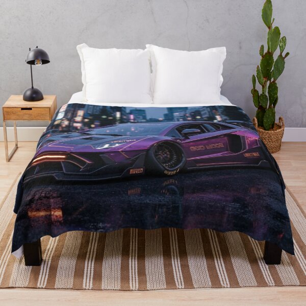 Item preview, Cyberpunk Pink Aventador - Neo Tokyo Night Rider designed and sold by JMAVILA ART.