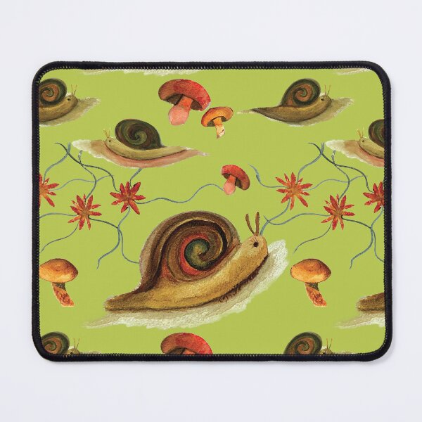 Item preview, Snails & Such on Green designed and sold by jennifer-a-lane-design.