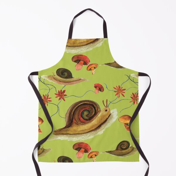 Item preview, Snails & Such on Green designed and sold by jennifer-a-lane-design.