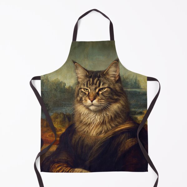 Item preview, The Coonalisa - Classic Art Parody (Leonardo da Vinci) designed and sold by TheCatIsOnMyLap.