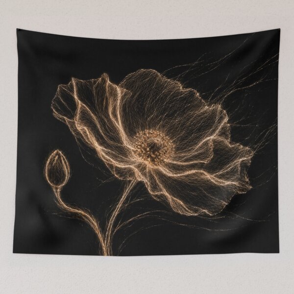 Item preview, Breath of the Poppy designed and sold by FlowSilk.