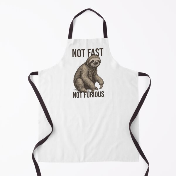 Item preview, Not Fast, Not Furious – Funny Sloth Design designed and sold by xndrlab.