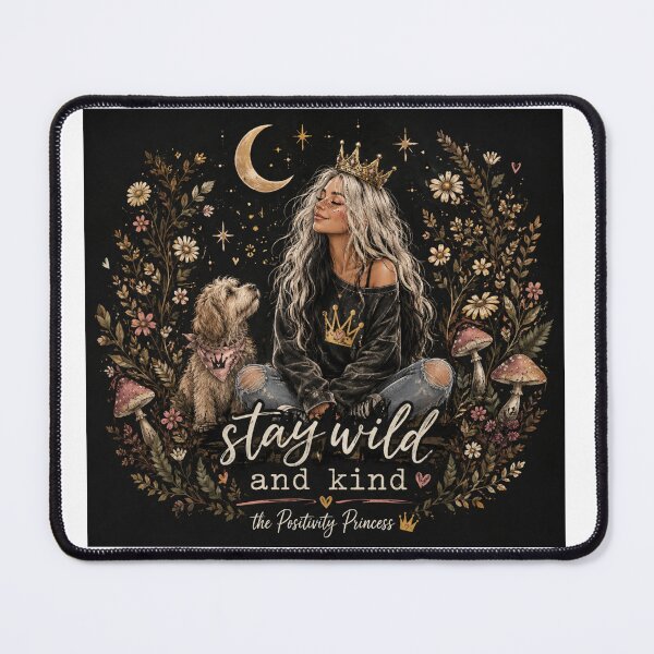 Item preview, Stay Wild and Kind Moonlight designed and sold by The Positivity Princess.