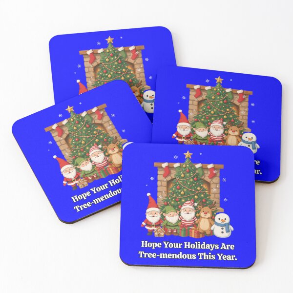 Item preview, Hope Your Holidays Are Tree-mendous This Year Art Design designed and sold by fantasticdesign.