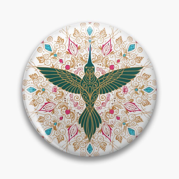 Item preview, Mystical Hummingbird Floral Mandala Design designed and sold by Paolo-Bandal.