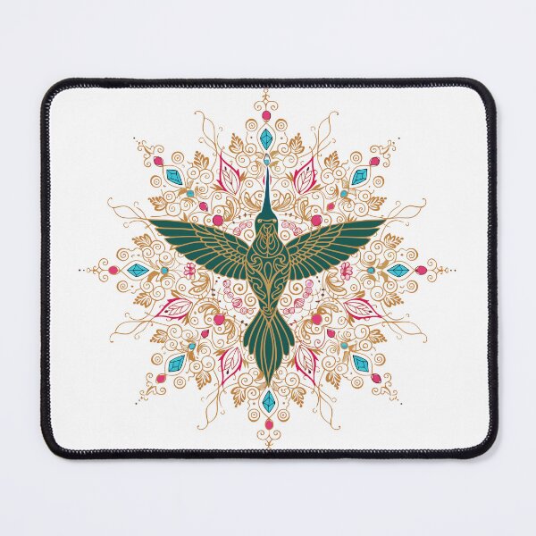 Item preview, Mystical Hummingbird Floral Mandala Design designed and sold by Paolo-Bandal.