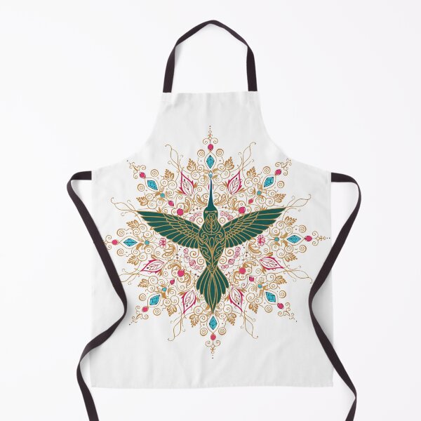 Item preview, Mystical Hummingbird Floral Mandala Design designed and sold by Paolo-Bandal.