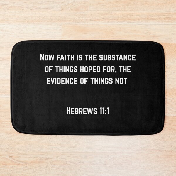 Item preview, Hebrews 11:1 Faith Bible Verse designed and sold by Drami21.