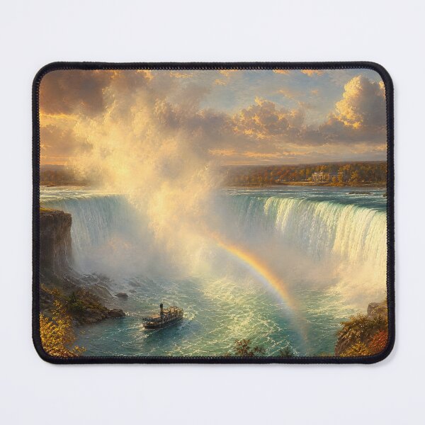 Item preview, Niagara Falls – Vintage Romantic Landscape Art designed and sold by DoReMiStudio.