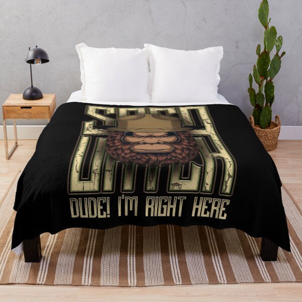 Item preview, Dude I'm Right Here Bigfoot Funny Sasquatch designed and sold by JRRTs.