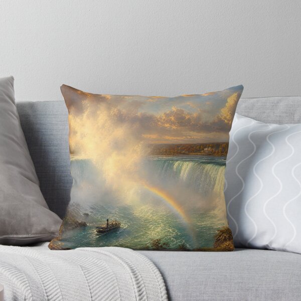 Item preview, Niagara Falls – Vintage Romantic Landscape Art designed and sold by DoReMiStudio.