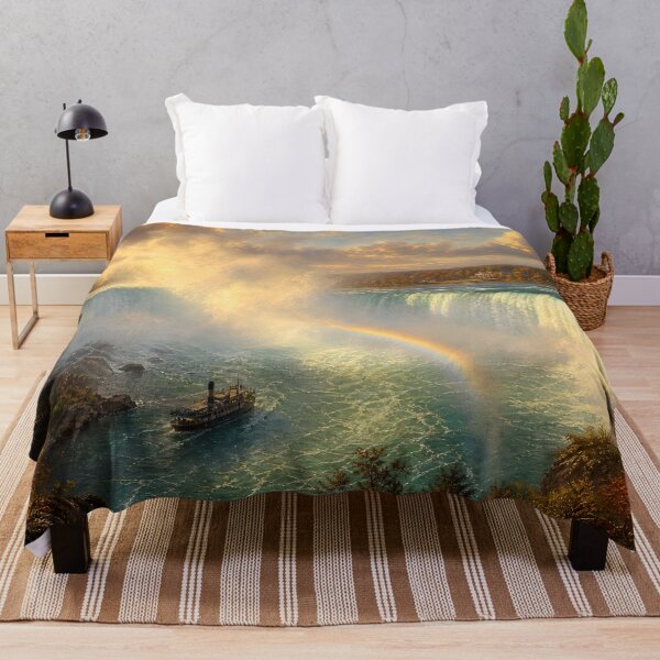 Item preview, Niagara Falls – Vintage Romantic Landscape Art designed and sold by DoReMiStudio.