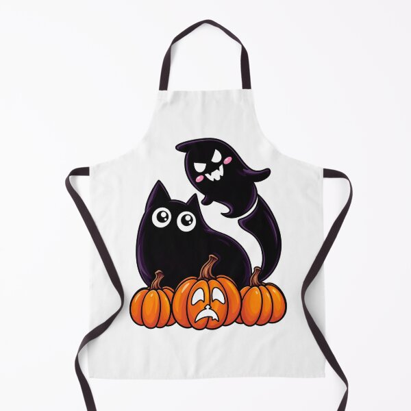 Item preview, Cat Ghost Pumpkins designed and sold by LuveraxArt.