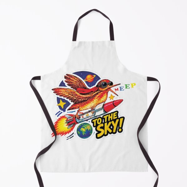 Item preview, Woodcock Bird Space Adventure – Funny Retro Rocket Bird designed and sold by Thegoldenline.