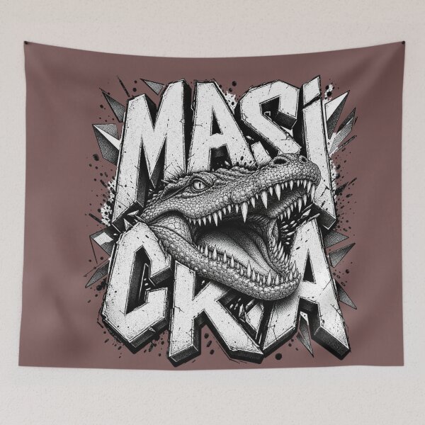 Item preview, Massive crocodilian Graphic  designed and sold by freshwear design.
