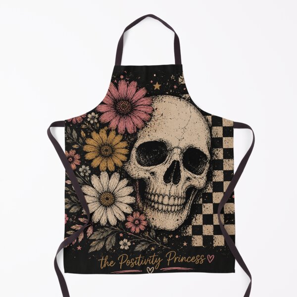 Item preview, Floral Skull Alternative Grunge Art designed and sold by The Positivity Princess.