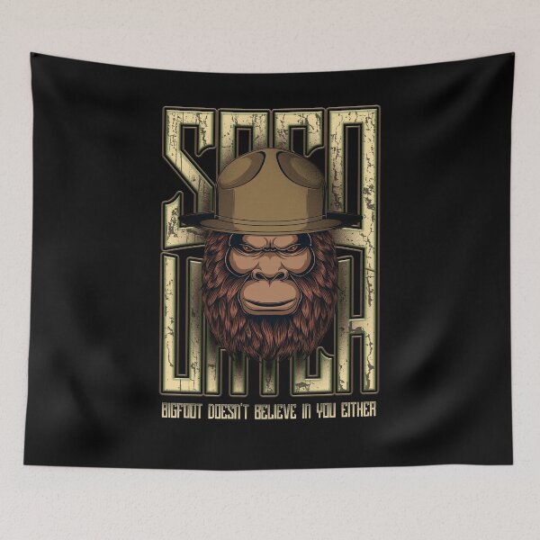 Item preview, Bigfoot Doesn't Believe In You Either Sasquatch designed and sold by JRRTs.