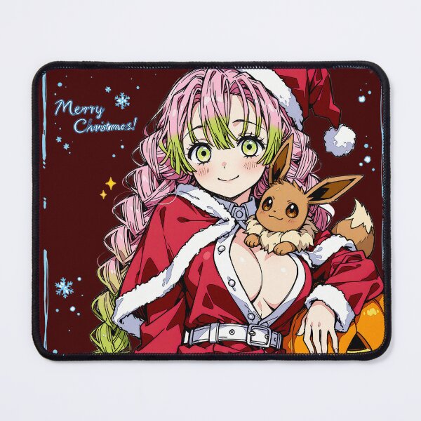 Item preview, Mitsuri Demon Slayer: On Christmas designed and sold by NarwhalXV.