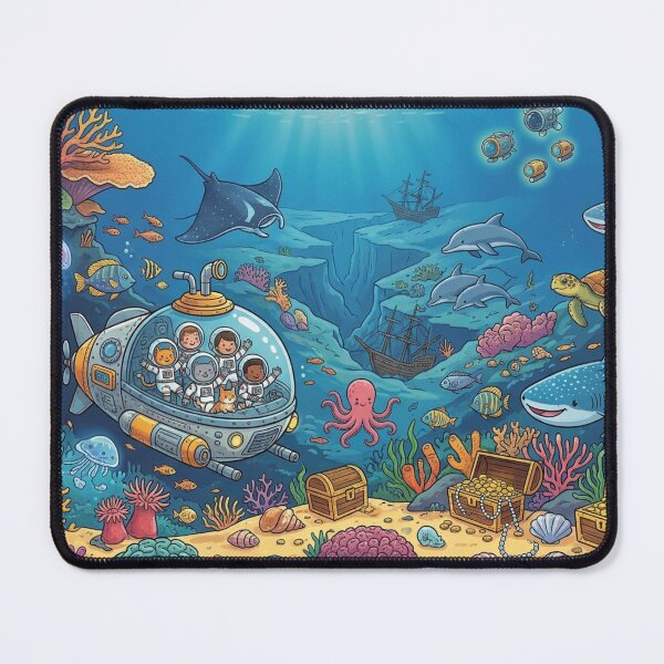 Item preview, Deep Sea Adventure Underwater Ocean Jigsaw Puzzle for Kids designed and sold by Sema Sema.