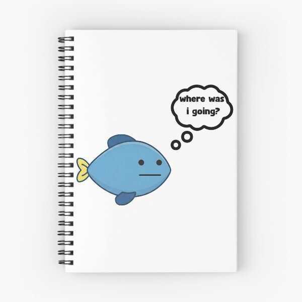 Item preview, cute blue fish designed and sold by Rockveil Co..