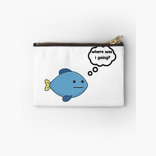 Item preview, cute blue fish designed and sold by Rockveil Co..