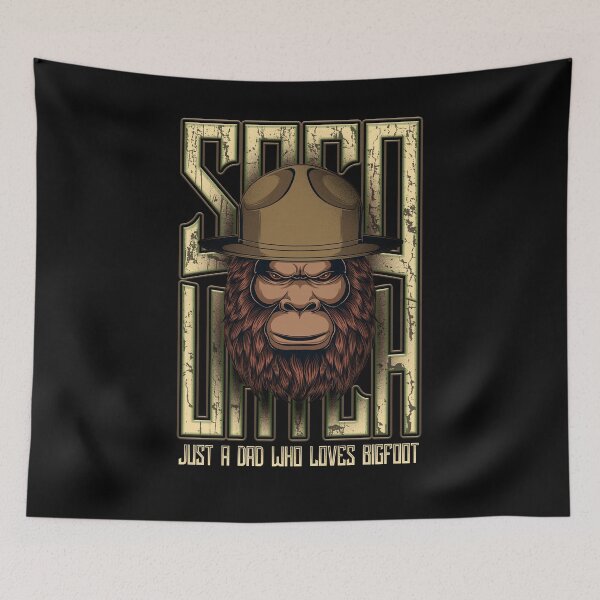 Item preview, Just A Dad Who Loves Bigfoot Sasquatch designed and sold by JRRTs.