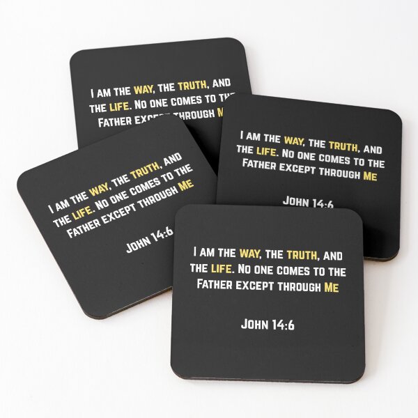 Item preview, John 14:6 The Way Truth Life designed and sold by Drami21.