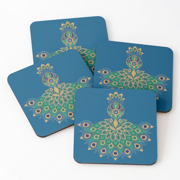 Item preview, Elegant Peacock Mandala Boho Design designed and sold by Paolo-Bandal.