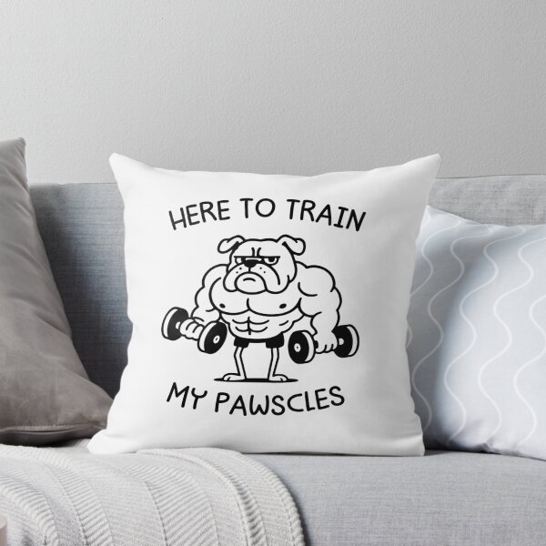 Item preview, Here To Train My Pawscles designed and sold by gunaone-design.