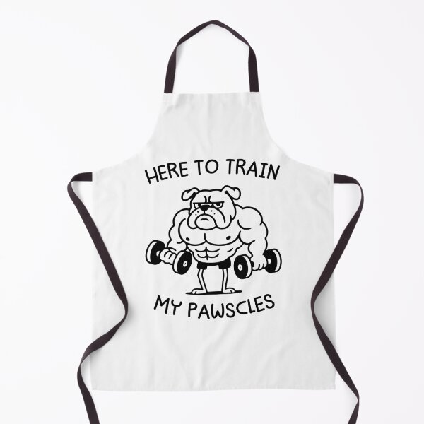 Item preview, Here To Train My Pawscles designed and sold by gunaone-design.