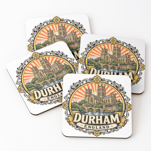 Item preview, Durham England Vintage Cathedral Retro Travel Souvenir designed and sold by Style2Vie.