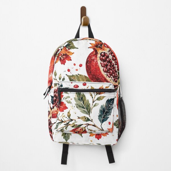Item preview, Watercolor Pomegranate Botanical Pattern designed and sold by Gold Turtle Lina.