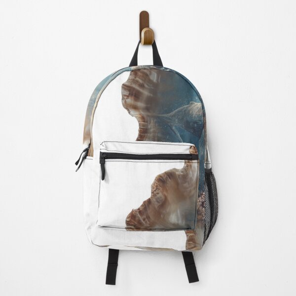 Item preview, Majestic Whale in Seashell Ocean Art designed and sold by LC&LCPlatform.