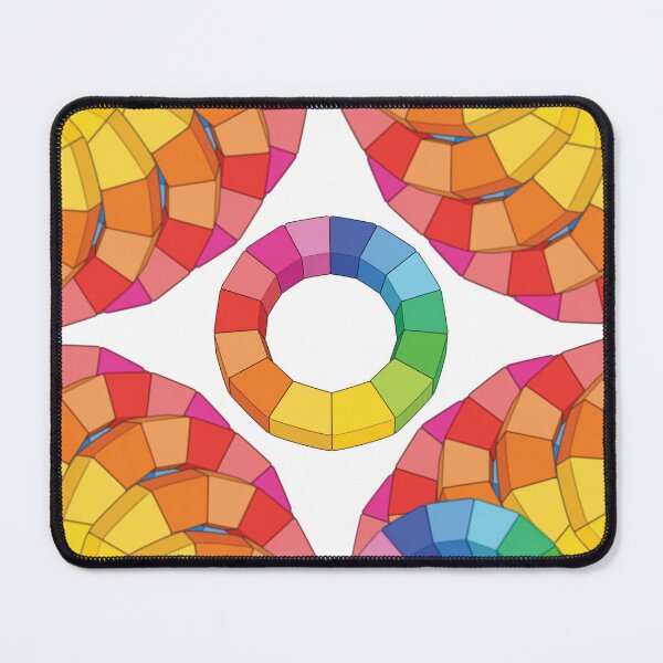 Item preview, 3D Rainbow Circular Segmented Ring Infographic designed and sold by hepopatterns.