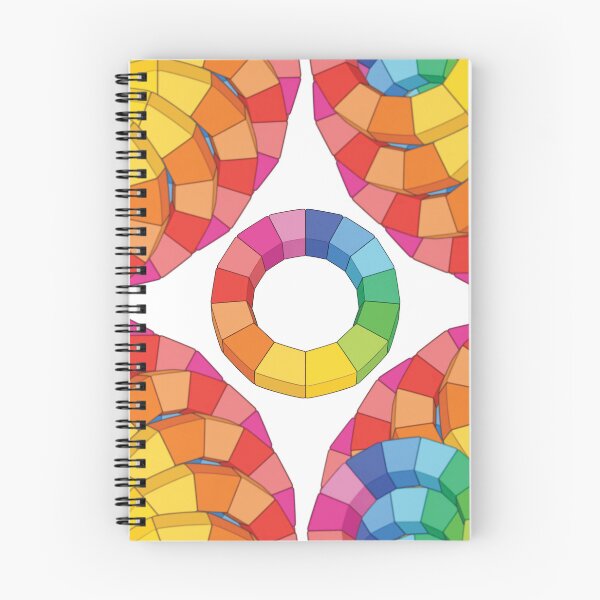 Item preview, 3D Rainbow Circular Segmented Ring Infographic designed and sold by hepopatterns.