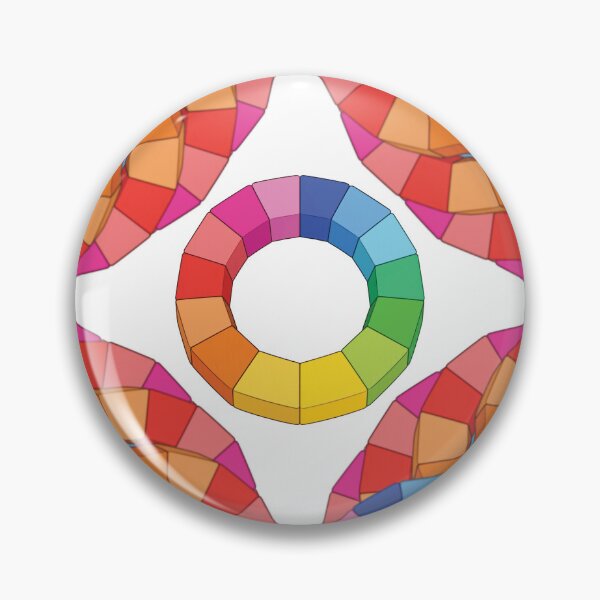 Item preview, 3D Rainbow Circular Segmented Ring Infographic designed and sold by hepopatterns.