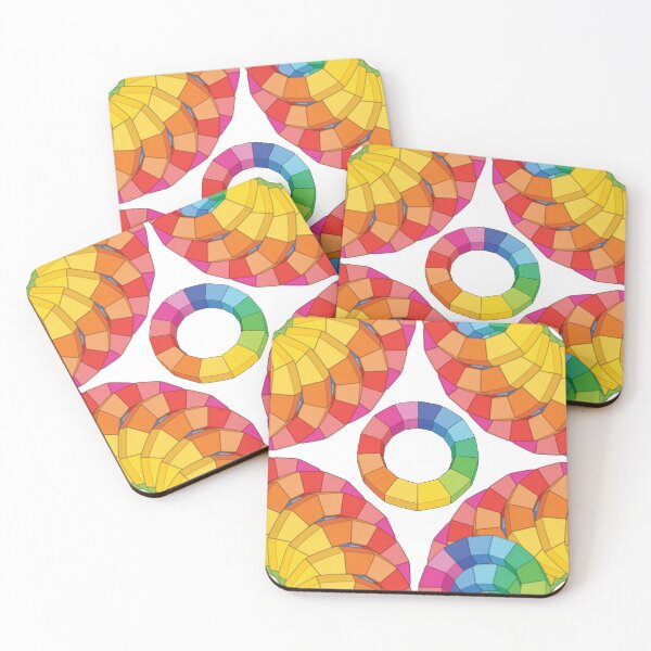 Item preview, 3D Rainbow Circular Segmented Ring Infographic designed and sold by hepopatterns.