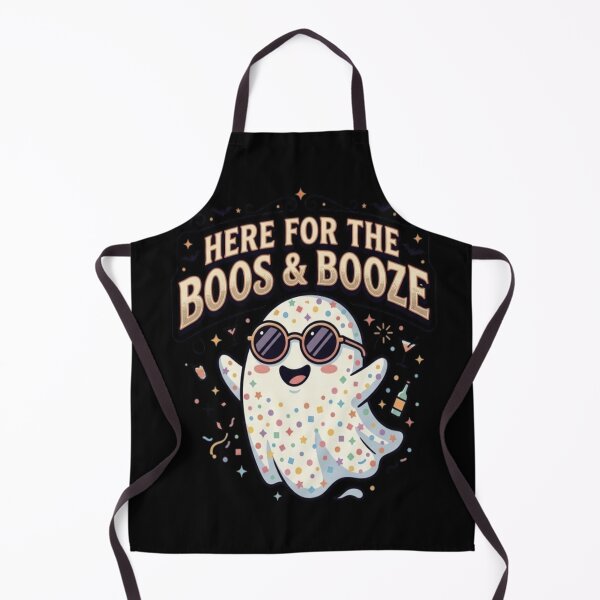 Item preview, Here For The Boos And Booze - Funny Cute Party Ghost Sunglasses Halloween designed and sold by LUKOWEAR.