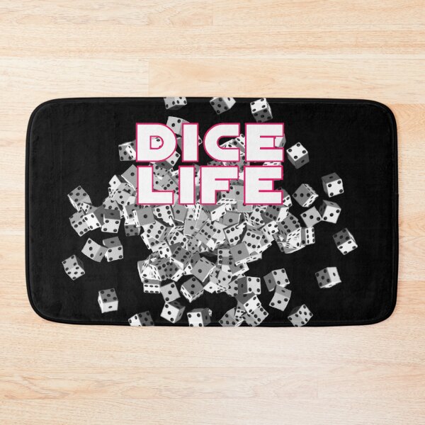 Item preview, DICE LIFE PINK designed and sold by NAUTIZE.