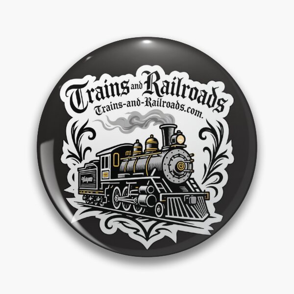 Item preview, Gothic Trains-and-Railroads Shield designed and sold by Trains-and-Rail.
